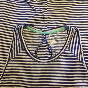 Blue/White Striped Old Navy Athletic Tank